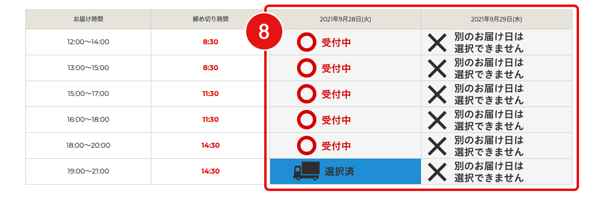 追加注文をする